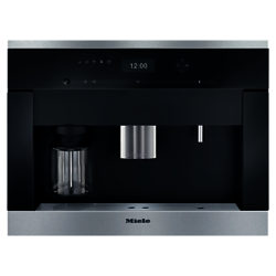 Miele CVA 6401 Built-in Bean-to-Cup Coffee Machine, Clean Steel